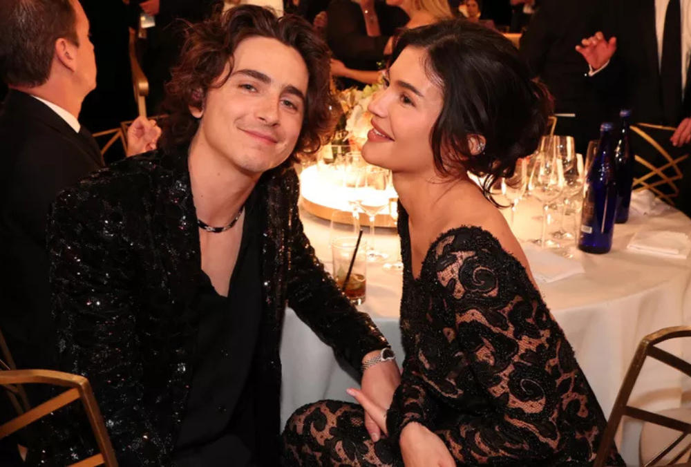 Timothée Chalamet and Kylie Jenner Stun at Golden Globes