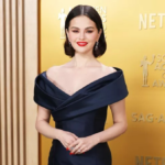 Selena Gomez Stuns in a Backless Celine Gown For SAG Awards