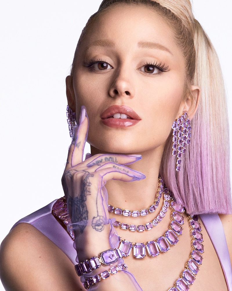 Ariana Grande Shines In Swarovski Spring-Summer Campaign