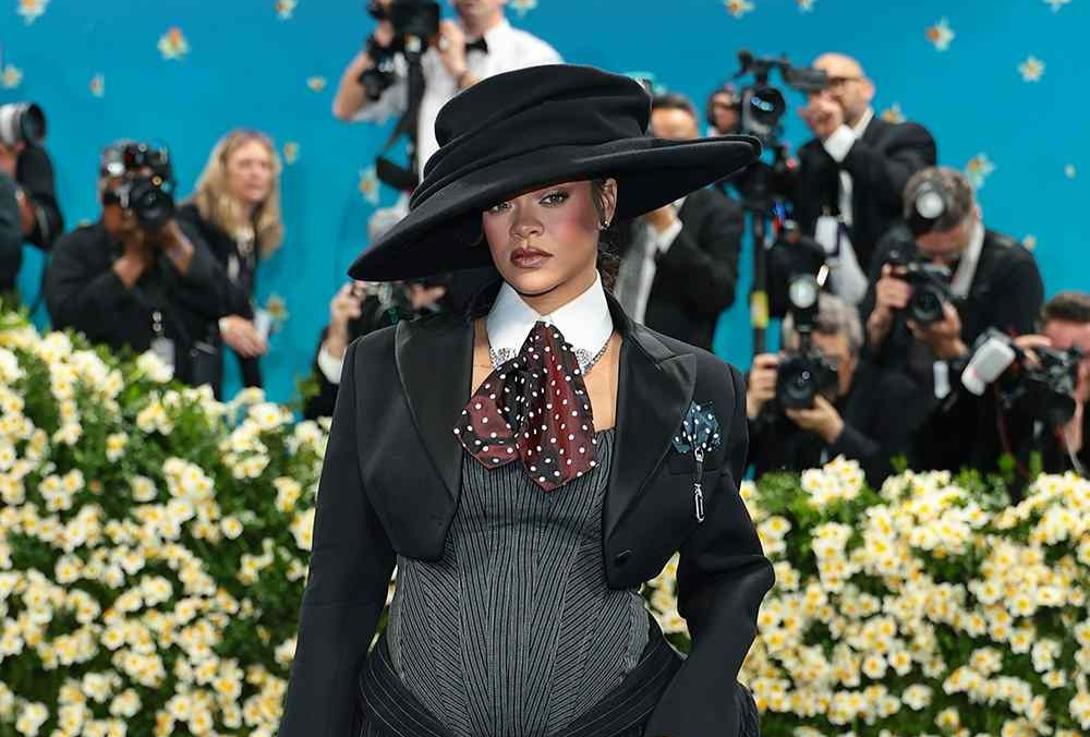 Rihanna reveals her third pregnancy at the Met Gala 2025